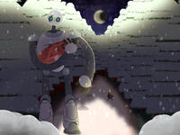 Complex Background Example